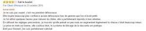 Commentaire client Amazon sur la sur la Bosch Expert POF 1200 le plus pertinant
